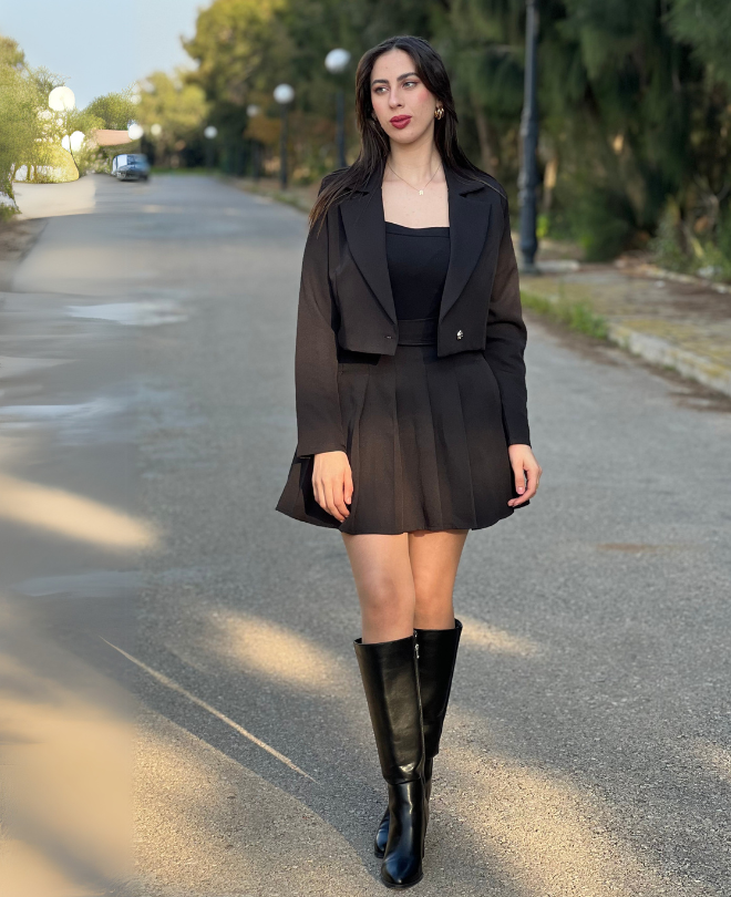 Ensemble Fluffy Chic